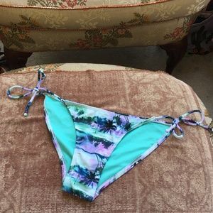 OP Palm Tree Bikini Bottoms